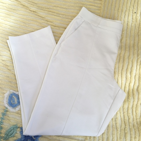 Joe Fresh White Ankle Pants - Picture 5 of 8